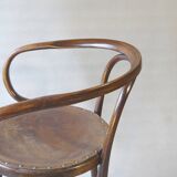 Le corbusier bentwood armchair by ungvar b9 1900 leather seat