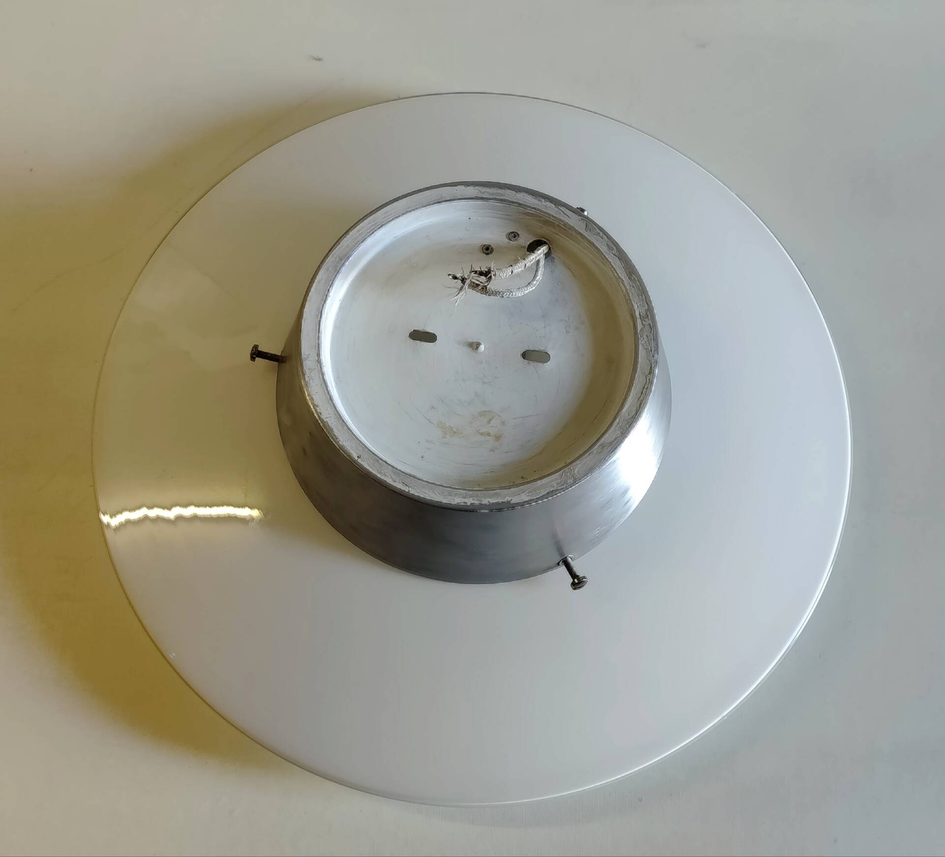 Ceiling light or wall lamp model Eklipta by Louis Poulsen - 1950s/60s