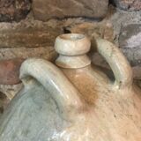 Old sandstone oil jar