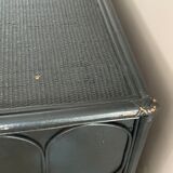 Vintage rattan chest of drawers