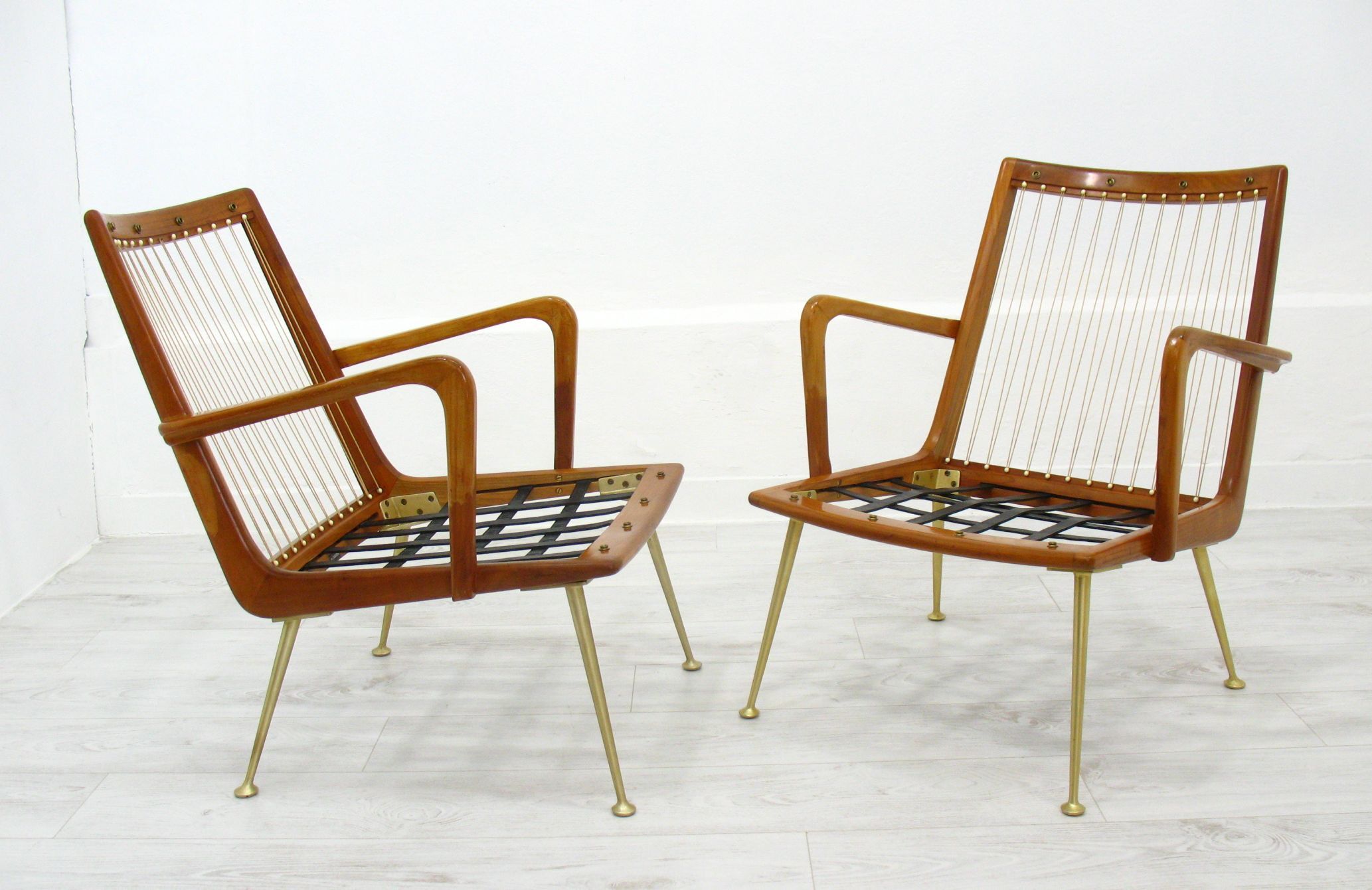 Armchairs by Hans Mitzlaff for Eugen Schmidt, Germany, 1950