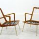 Armchairs by Hans Mitzlaff for Eugen Schmidt, Germany, 1950