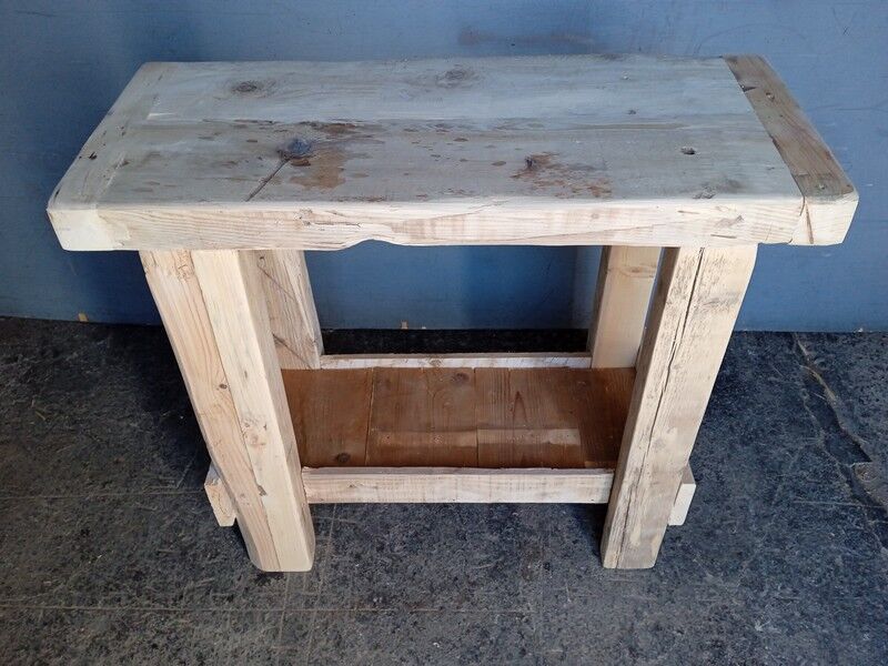 Established 100cm natural solid wood
