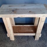 Established 100cm natural solid wood