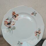 Porcelain dish with poppies