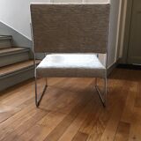 Chair of the 70s, toboggan foot