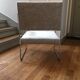 Chair of the 70s, toboggan foot
