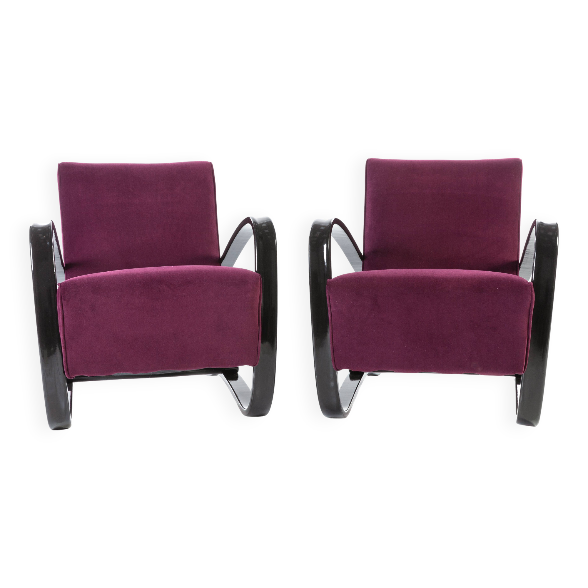 H-269 Halabala Airmchairs