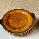Fish service 8 plates and ceramic soup slurry Sarreguemines vintage 60