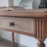 Louis Philippe style solid oak desk