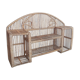 Vintage rattan shelf