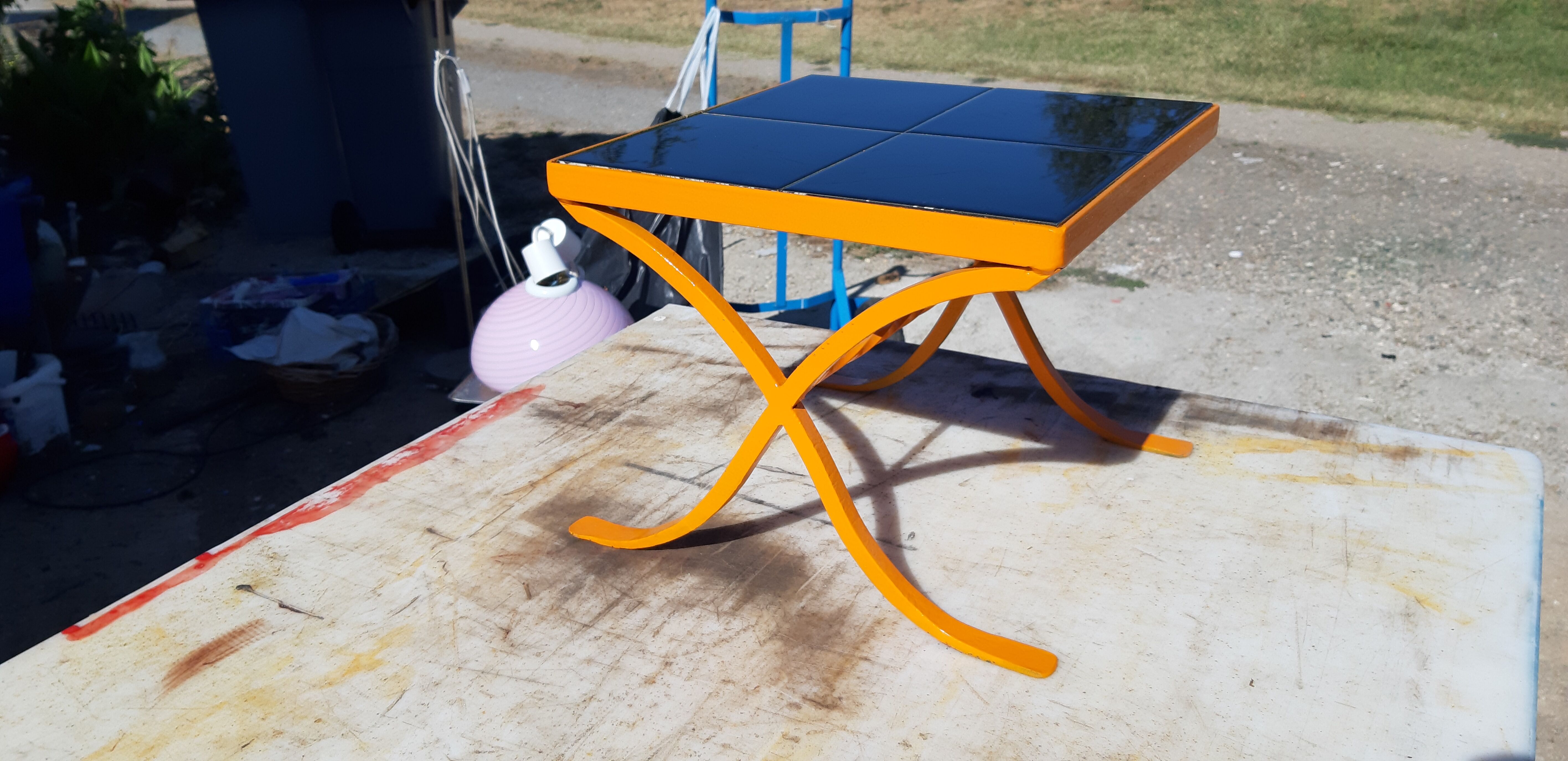 Vintage tablet from the 70s