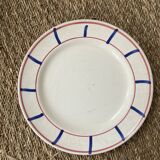 Ancienne assiette basque peinte à la main