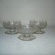 Baccarat fontenay 3 crystal champagne cups