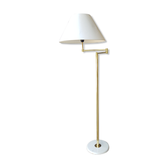 Vintage brass articulated streetlight 60