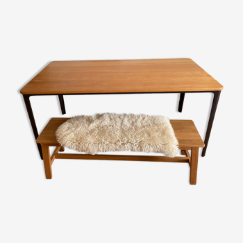 Table Vitra Jasper Morrison solid natural oak oiled