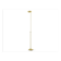 Estiluz Icon Gold halogen floor lamp