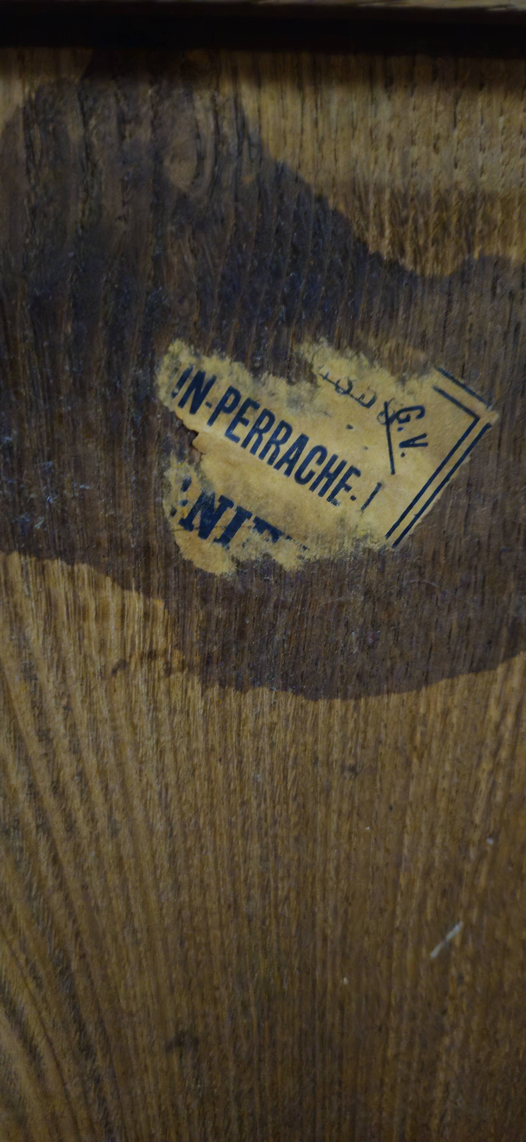 Buffet style Renaissance in mahogany with marble top – 19th century