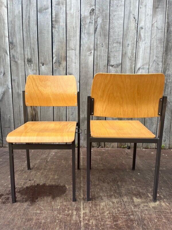 Beautiful vintage industrial office chairs – Gijs van der Sluis (68 in stock)