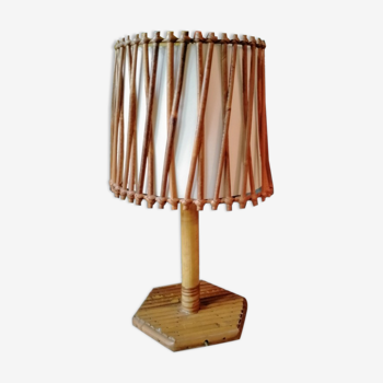 Rattan lamp