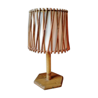 Rattan lamp