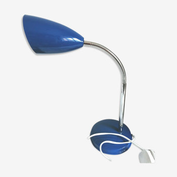 Lampe bleue du milieu du siècle