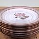 7 Niderviller stoneware flat plates