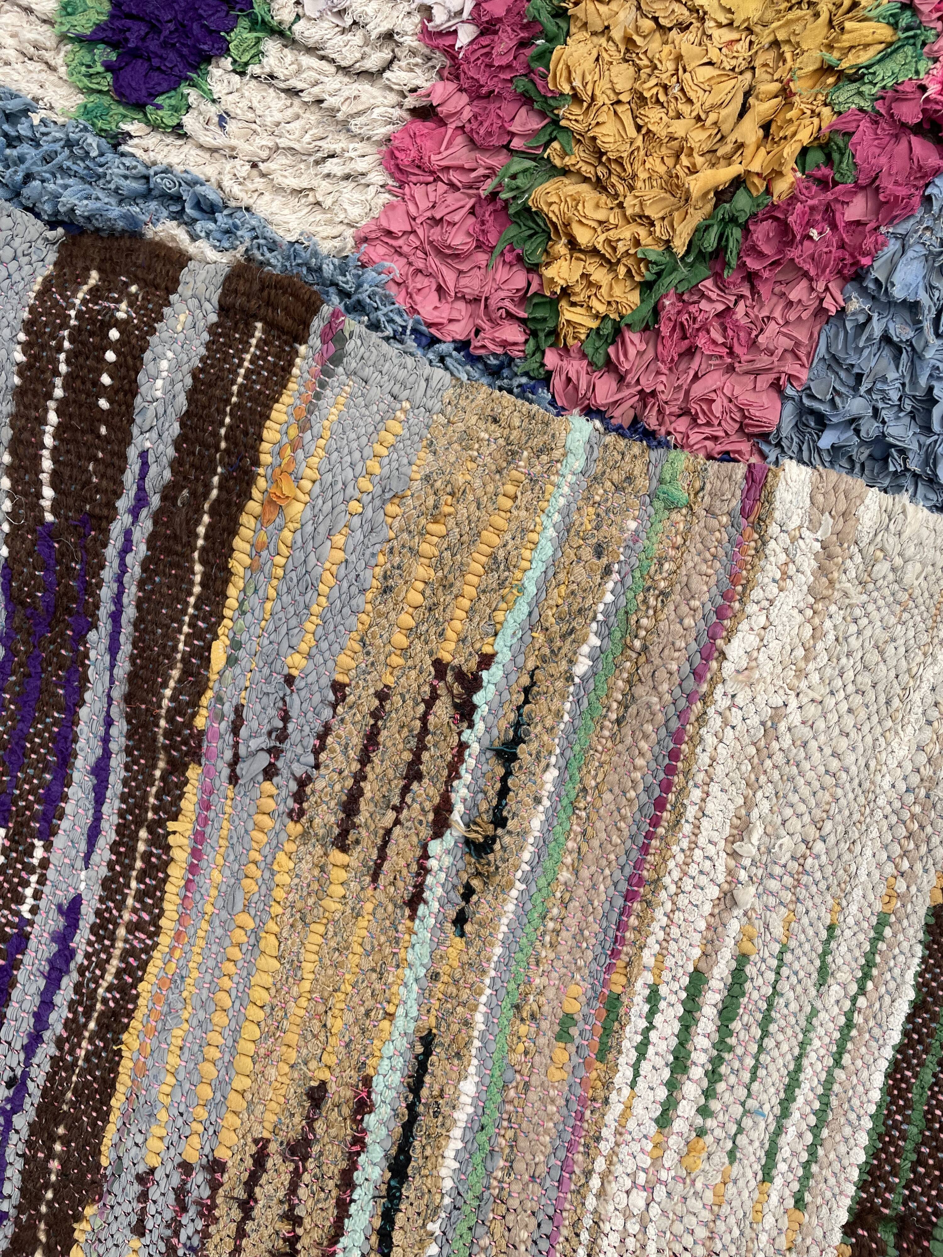 Moroccan rug vintage traditional berbere