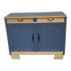 Art Deco wooden sideboard with a makeover