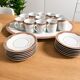 Complete service in Limoges porcelain