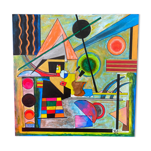 Tableau peinture acrylique