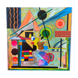 Tableau peinture acrylique
