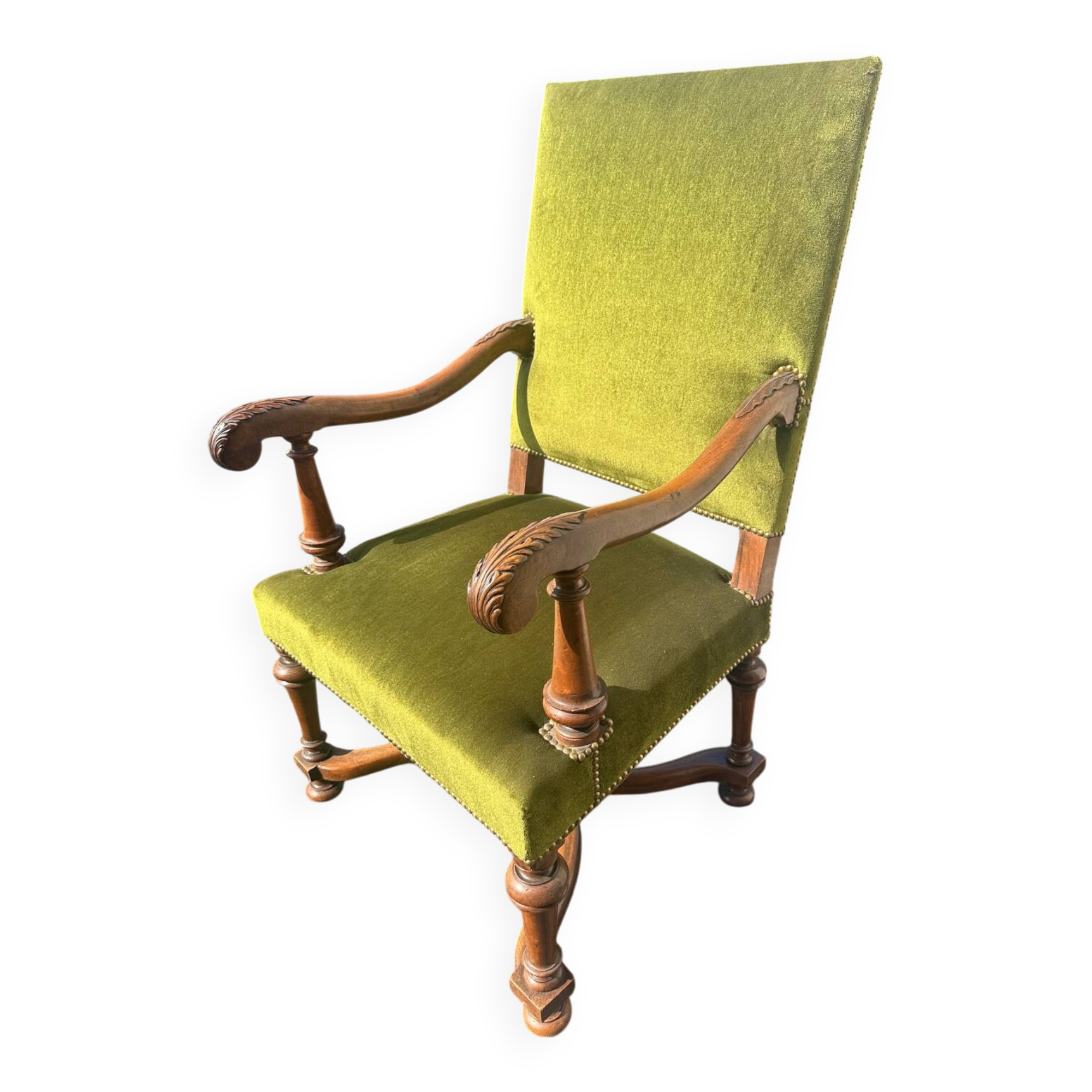 Louis XIII style armchair