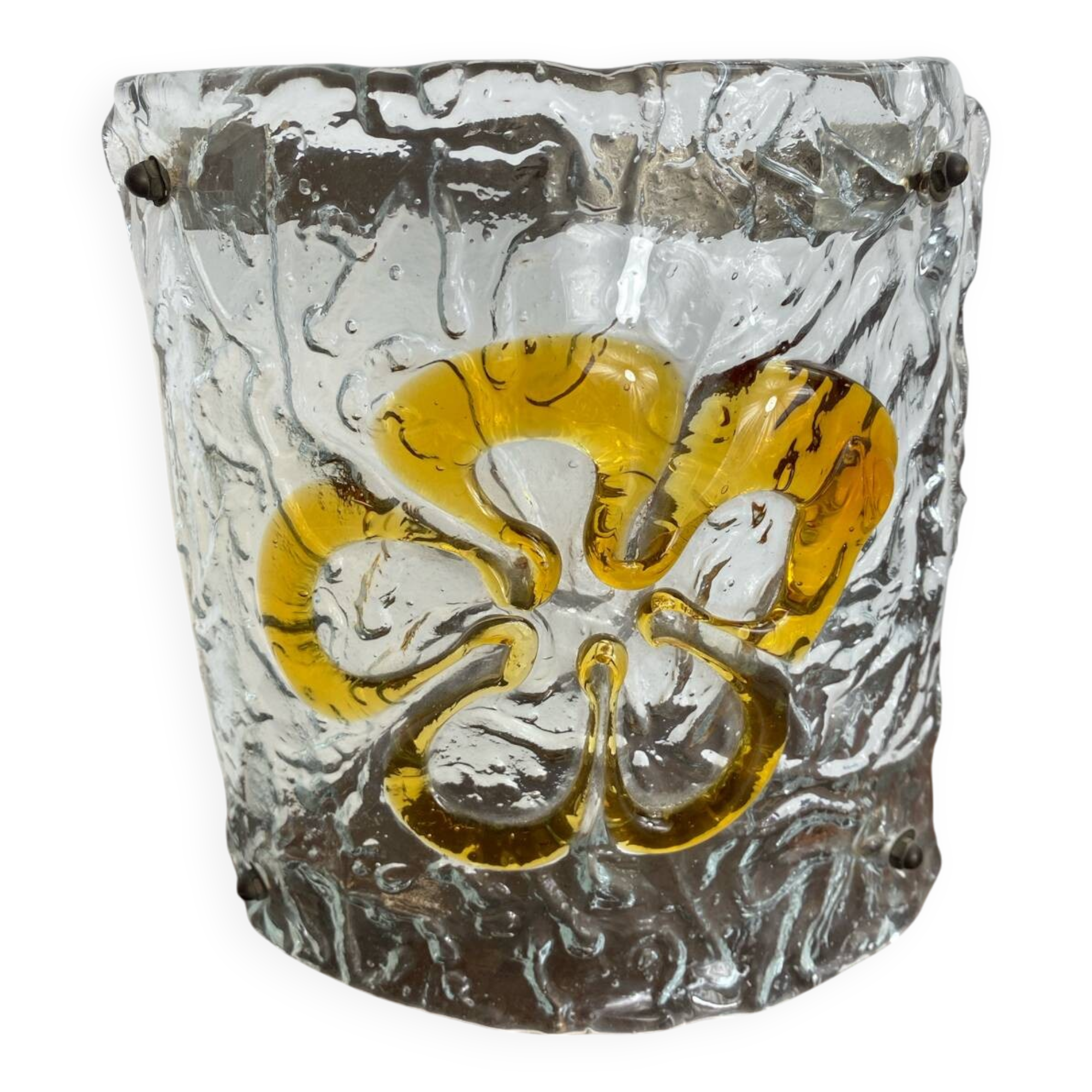 Murano glass wall sconce