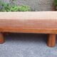Bench with Conical Legs and Stain-Resistant Multi-Color Fabric from Artigianato Italiano, 2000s