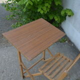 Vintage folding child desk
