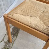 Pair of vintage Italian rope chairs - 1970s