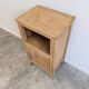 Antique solid wood bedside table – storage furniture