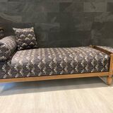 Art Deco chaise longue bench