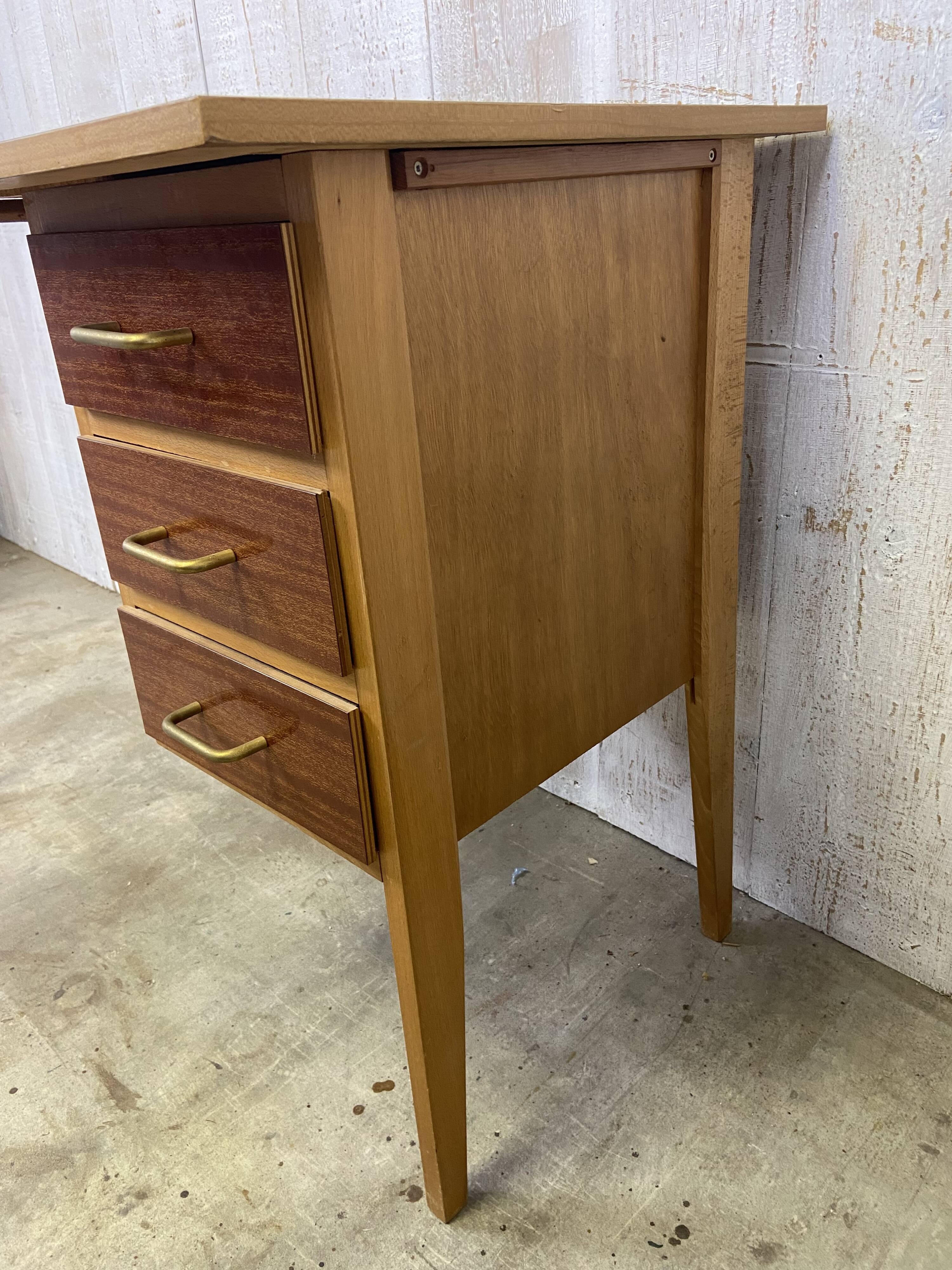 Vintage desk and chair set