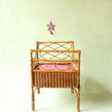 Baby rattan bed
