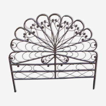 Rattan headboard