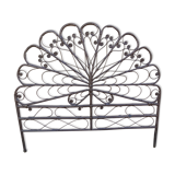 Rattan headboard