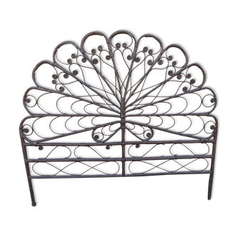 Rattan headboard