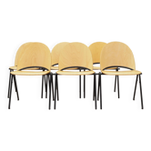 Set of six chairs, Danish design, 1970s, production: Denmark