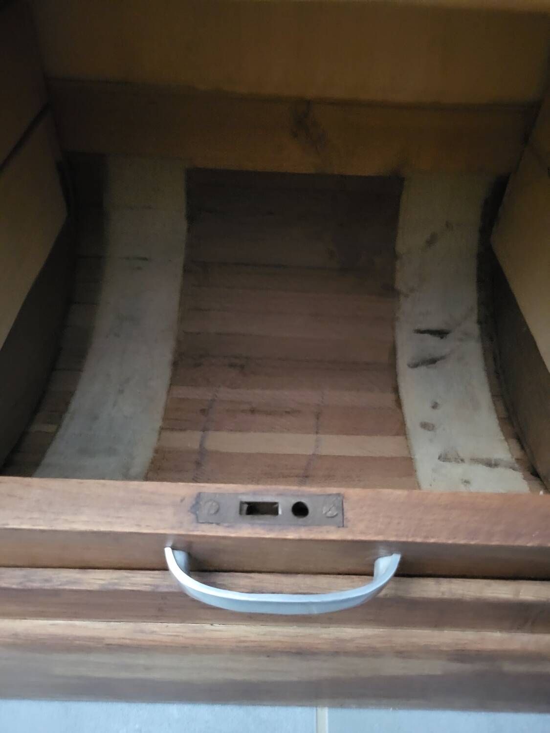 Double Oak Filing Cabinet