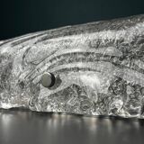 Vintage large Murano glass ceiling lamp by J. T. Kalmar, Austria, 1960s.