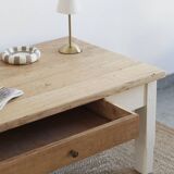 Oak coffee table