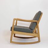 Ole Wanscher, FD110 rocking chair from the 1950s.
