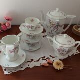 Fine porcelain coffee set EPIAGE D.F. Czechoslovakia of the 30s